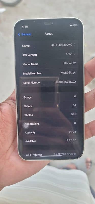 iphone 12 jv 64gb 10/10 condition 5