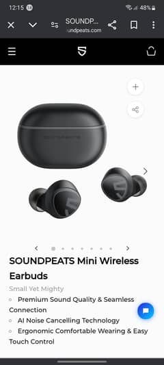 Soundpeats mini