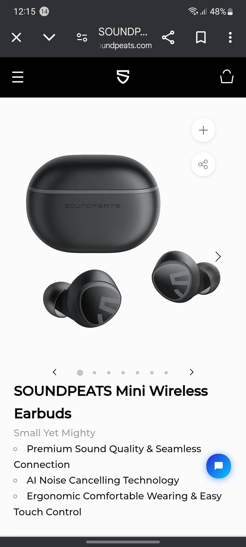 Soundpeats mini 0