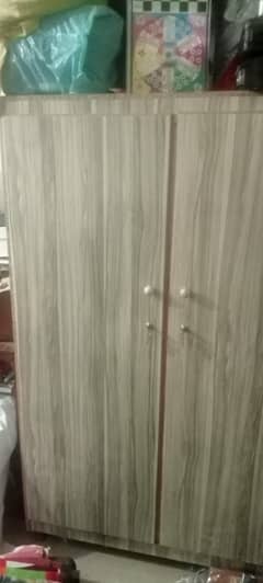 Wooden wardrobe