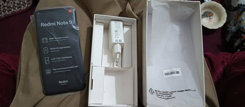 Redmi Note 9 in Excellent condition 4+2 RAM 128 gb ROM 4