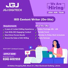 On-Site SEO Content Writer Wanted! 0