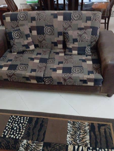 7 seater sofa set new condition 4