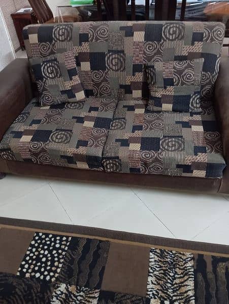 7 seater sofa set new condition 5