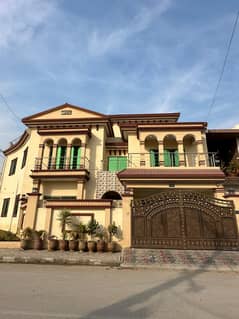 10 marla Beautiful corner house for sale on reasonable price in New city phase 2 wah cantt