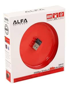 ALFA Wifi Wireless USB Adapter/Catcher - 300Mbps Speed (NEW Condition)