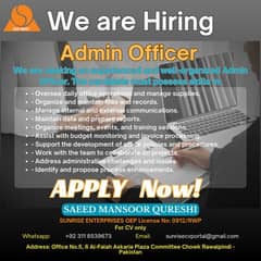 Admin Officer