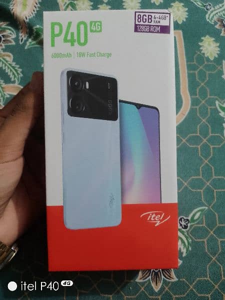 Itel P40 mobile condition 10/10 ram 4128 1