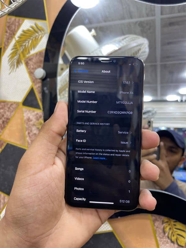 Iphone Xs 512gb PTA approved 2