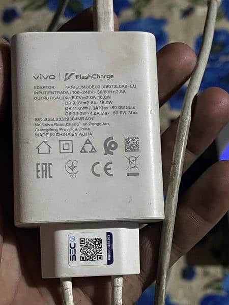 Vivo V30Lite 12+12/ 256 With box & charger 10 by 10 4