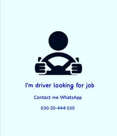 I need job driver urgent 0