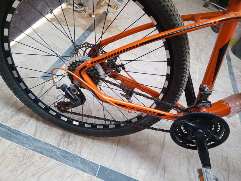 New bi-cycle  full heavy Aluminium frame with alloy rim 6