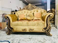 sofa set wooden stylish  sofa set 2-3-1