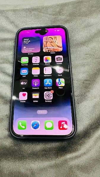 iphone 14 pro max non PTA for sale only iphone no box no charger 6