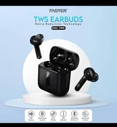 FASTER E20 TWS In-Ear True Wireless Noise Reduction Earbuds