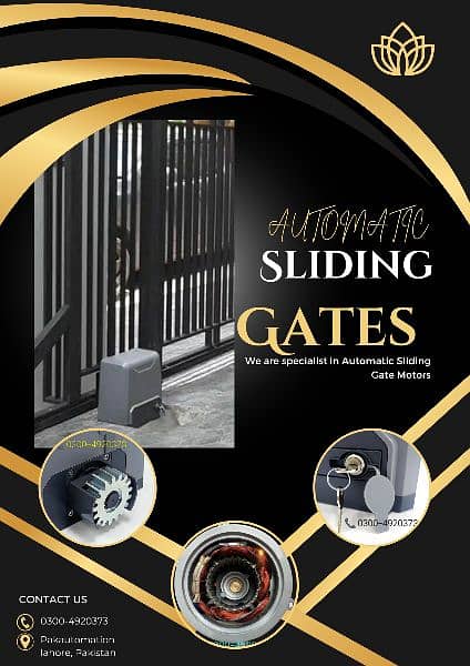 Automatic Sliding Gate Operator!! Auto gate motor !! Gate Automation 2