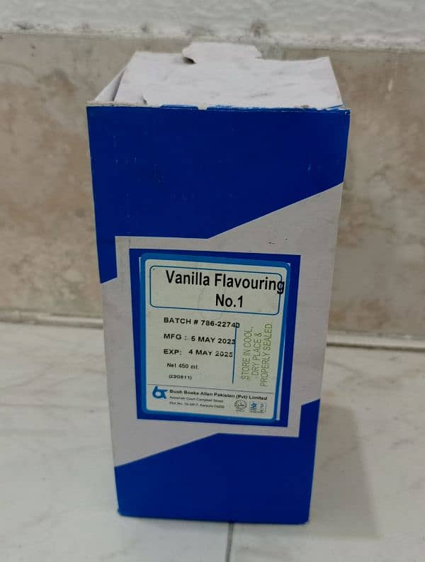 Cake making added flavour Vanila 1