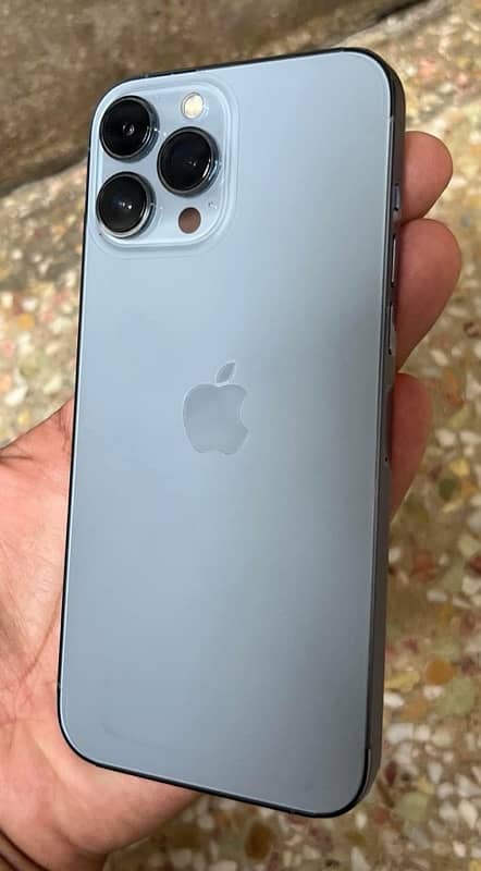 iPhone 13 Pro Max Seirra Blue color 256 GB Factory unlock H/A 2