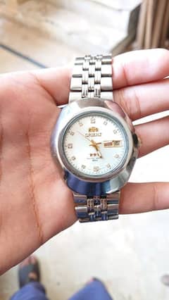 orient original watch for sale,03315138935 contact on WhatsApp.