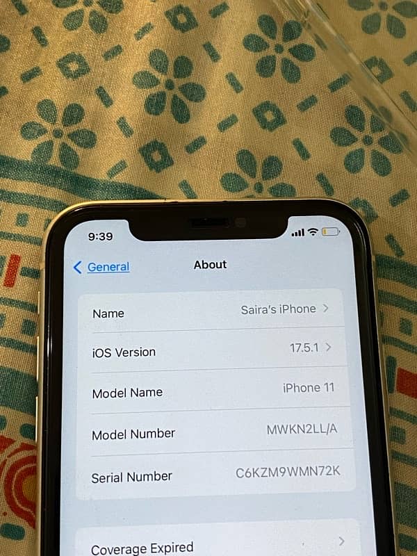 iphone 11 64 GB PTA approved 10