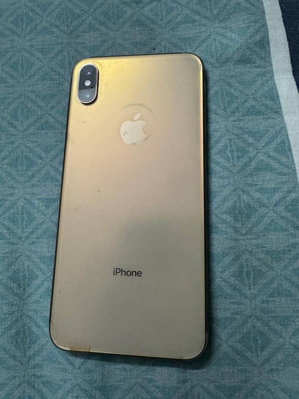 iPhone XS MAX 64 gb gold pta approved 3