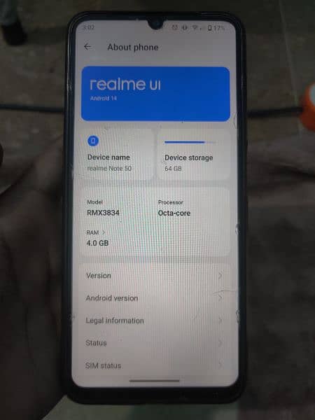 Realme Not 50 4-64 0