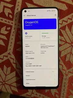 OnePlus 8t 12 to 256 lush condition