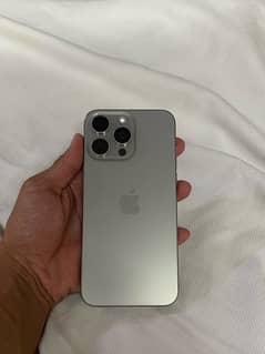 iPhone 15 Pro Max Natural Titanium 256gb PTA APPROVED Physical+Esim