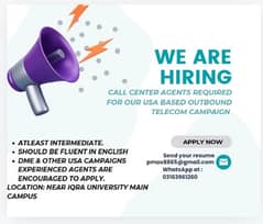 Call Center Agents Required 0