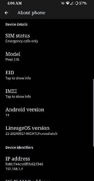 Google Pixel 3XL 4/64 Non PTA 1