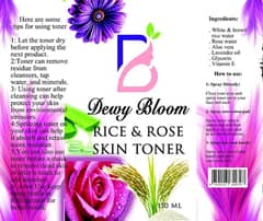 Dewy Bloom(Rice&Rose Skin Toner)