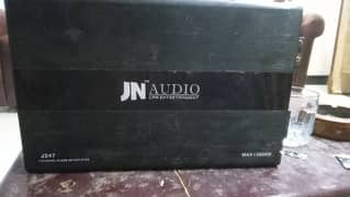 J. N amplifier max 3850 w and Kenwood boofer perfect bass