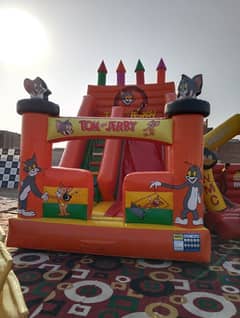 jumping castle Jumping Slide Available Rent Multan Pakistan