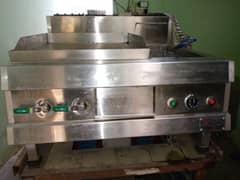 Fryer plus Hotplate