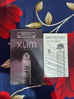 1x OXVA Xlim 3rd Anniversary Edition 1x VAPORESSO XROS MINI