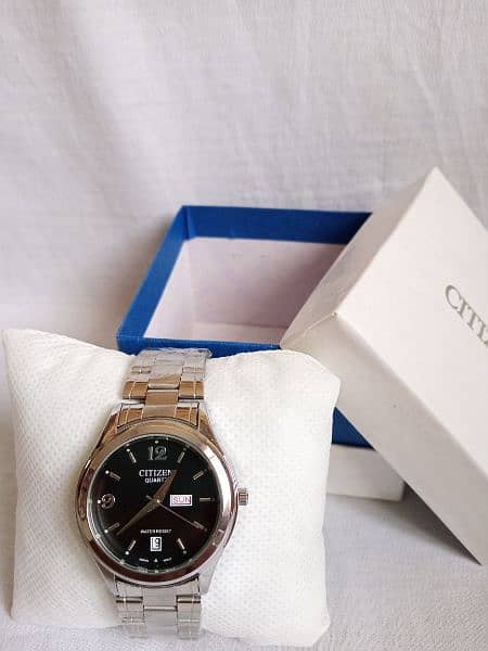 citizens black and silver original watch 4