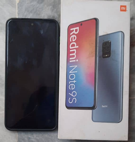 redmi note 9s with box 3