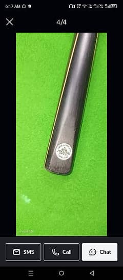 snooker cue almost new urgent sale