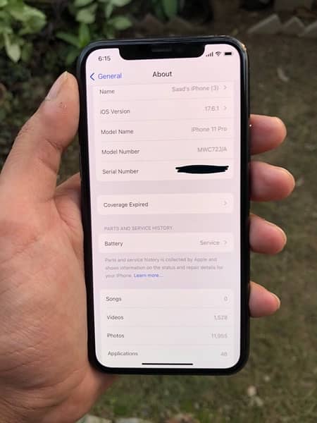 iphone 11 pro MINT PTA 256GB WATERPACK 8