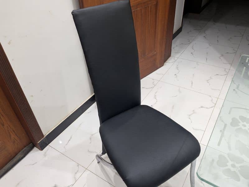 Dining table with 4 chairs | fresh condition | urgent sale 3