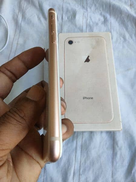 iphone 8 PTA approved 64gb with box charger 1