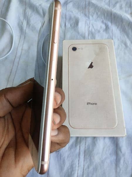 iphone 8 PTA approved 64gb with box charger 4