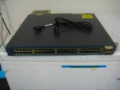 Cisco 3560E All Giagbait 48Ports PoE Switch