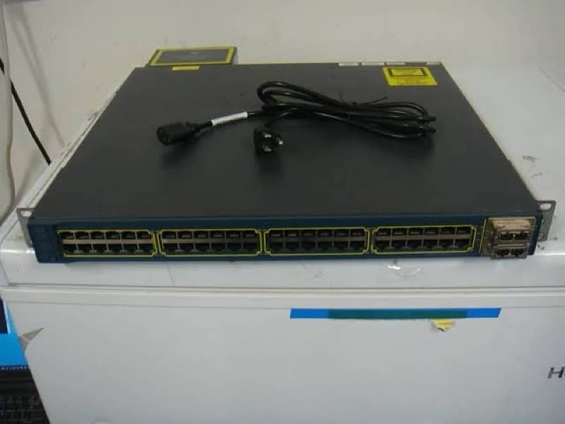 Cisco 3560E All Giagbait 48Ports PoE Switch 0