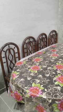 Dining Table 8 Chairs Urgent Sale