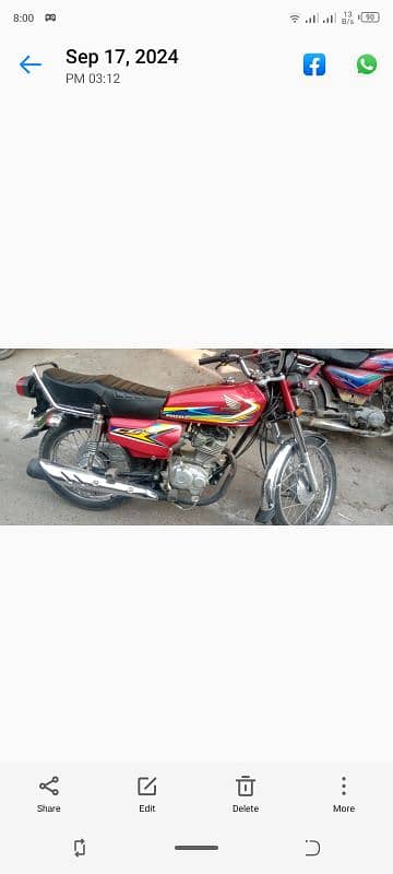 Honda 125 original 2019 model lush push 0