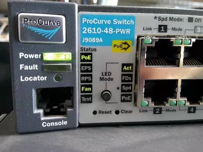 HP2610 All POE 48Port 100MBps 2