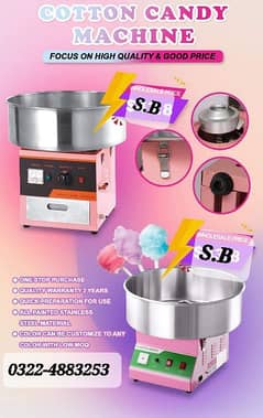 Cotton Candy Machine Use\ New \Pizza Oven \Coffee \Slush\ Dough Mixer