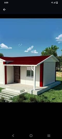 porta cabin office container Prefab Homes with aluminum finishing