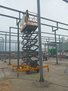 42 Ft Scissor Lift Available For Rent on Daily basis in karachi